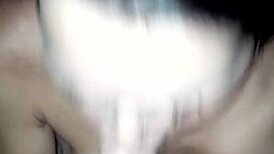 Amateur Milf Delivers Mind-Blowing Blowjob with Cum Finish