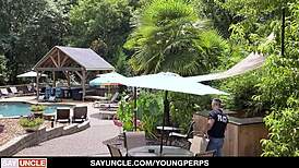 Hot Guy Aiden Asher Fucked By The Guard Jax Thirio For Skinny Dipping - Young 18+Perps