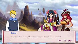 Hero by chance p3 explores naughty anime adventures.