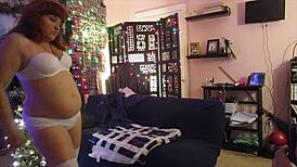 steffi's hot pussy dance in plaid skirt 😏