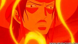 Ecchi fan service in anime hentai AMV clip