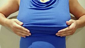 something so sensual about milking big lactating tits