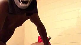 Big bad wolf dominates lil red riding hood with anal action