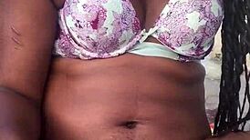 Naejaexx plays with dildo in public outdoor spot