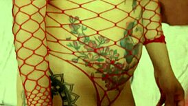 latina big tits tied up for bdsm masturbation pleasure