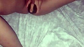 Feeling Intense Pleasure With Cucumber Anal