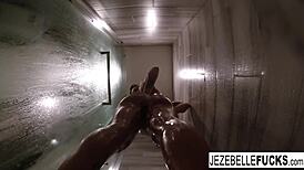 Jezebelle Bond feels steamy passion in shower