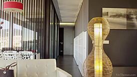 Nekane sits on Henessy's face?