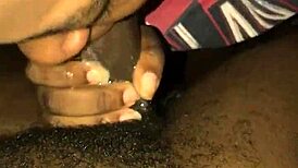 Sloppy blowjob tempts big black cock