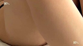 In this story, Mari Haneda gets a genuine creampie in her shaved pussy.