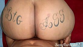 Brazilian BBW Pornstar Enjoys Assfucking And Tit Cumshot In Rio