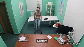Doctor Filming While Fucking Redhead Patient Hard In Hospital Room!