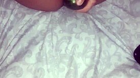 Feeling Intense Pleasure With Cucumber Anal