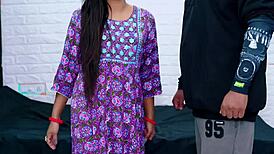 hey, wanna see this hindi chachi get pounded doggystyle in hot homemade action?