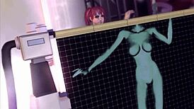 Ever seen 3D music wrestlers dance wild?