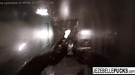 Jezebelle Bond feels steamy passion in shower