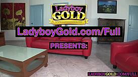 Big Boobs Amateur Asian Shemale Ladyboy Natty Delivers Amazing POV Blowjob and Handjob!