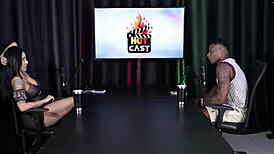 will mastro in sheer red lingerie, naked and sexy 😍