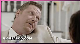 witty stepdaughter tricks her step father into helping out with marykate moss and christiana cinn