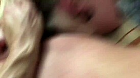 Deepthroat Gagging Slut Covered in Cum at Hotel!