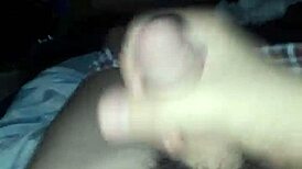 I watch her masturbate until she cums passionately