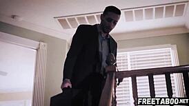 Scared Teen Lexi Lore Uncovers a Secret! Must She Pay with Rough Sex?