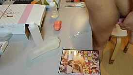 assorted toys for gay masturbation solo cumshot