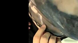 sexy asian pornstar seduces chinese technician in a private club shoot, contrasting beauty with bold moves