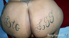 Brazilian BBW Pornstar Enjoys Assfucking And Tit Cumshot In Rio