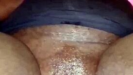 Ebony Spreads Lovely Legs for Toy Play Preview