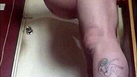 bisexual mark wright deepthroats a real cock