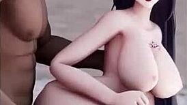 Hey, check Raiden Mei in hot hentai doggy action!