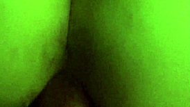 Amateur woman rides big cock in cowgirl position.