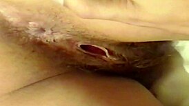 hidden cam on 58-year-old latin mom, her delicious anus and hairy pussy craving big cock
