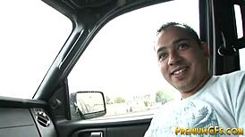 izzy bella blu gets her clothes ripped in a wild bukkake cumshot session