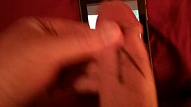 Redhead Eva Receives Cum Tribute on Ass