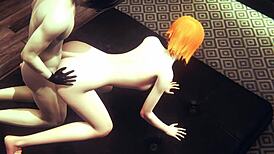 Gwen's Hentai Threesome