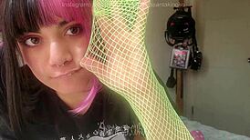 hey, testing my butt plug and new squirting dildo with cosplay fun