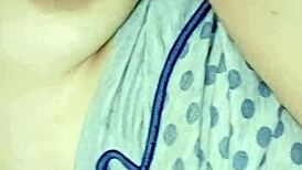 My hot stepmother's big tits bounce on my cock