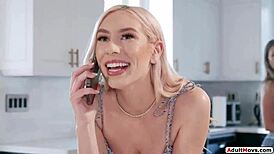 Brunette Facesitted By GF While Fucked Hard In Wild 3some Action! Damn, That Pussy Gets Worked!