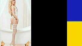 Shemale stars pose in photoshoot