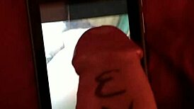 Redhead Eva Receives Cum Tribute on Ass