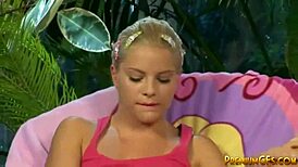 Wet teen 18+ toys her tight pussy with vibes 😏