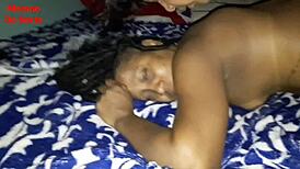 My ebony cousin visited and we ended up in the motel room fucking passionately.