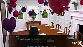 Dusklightmanor subtly massages clit in kitchen setting