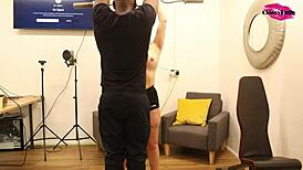 Classy Filth's 1st Gym Session with Nemo Brown's Dick