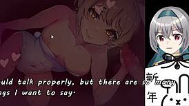 Hero falls intensely in bunny-girl forest trial adventure