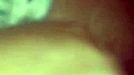 Wife's juicy pussy pounded in doggystyle to orgasm.