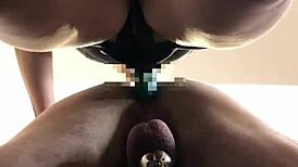 Mistress pegs slave with massive strapon! Humiliating anal domination!