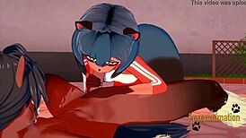 Michiru, suck me off and ride hard!